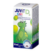 Juvit Baby D3 (z pompką) płyn 10 ml