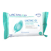 LACTACYD Antibacterial chusteczki do higieny intymnej 15