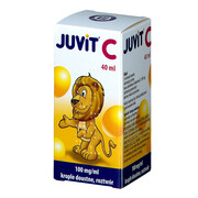 Juvit C krople doustne 100 mg/ml 40 ml