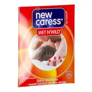 Prezerwatywy NEW CARESS wet n'wild 3