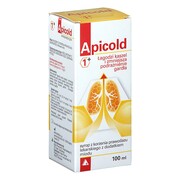 Apicold 1+ Syrop z korzenia prawoślazu z dod.miodu 100 ml