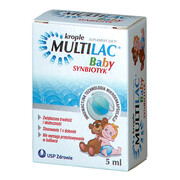 Multilac Baby Synbiotyk krople 5 ml