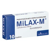 Milax-M Czopki dla dorosłych glicerolowe 10