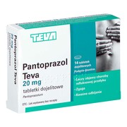 Pantoprazol Teva 20 mg tabletki dojelitowe 14