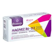 Protego Magnez B6 + D3 2000 tabletki 60
