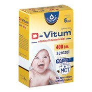 D-Vitum witamina D dla niemowląt spray 6 ml