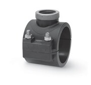 Obejma do rur PE wzmacniana 25mm - 3/4