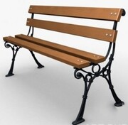 Ławka parkowa Duża bez oparcia bocznego