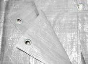 Plandeka 8 x 10m srebrna 150g/m2