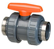 Zawór kulowy przemysłowy - DIL gwintowany 1/2 cala