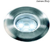 Lampa najazdowa do zabudowy Astrum biały