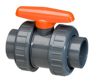 Zawór kulowy przemysłowy - DIL klejony 90mm