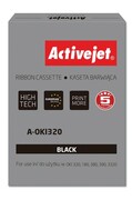 Kaseta barwiąca A-OKI320 czarna do drukarki igłowej OKI (Zamiennik OKI 09002303)
