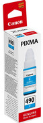 Tusz Canon GI-490C Cyan do drukarek (Oryginalny) [70ml]