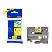 Taśma Brother TZe-611 Black do drukarek (Oryginalna) [6mm]