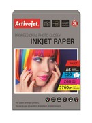 Papier fotogrficzny błyszczący powlekany żywicą AP6-260GR200 - 260 g/m2 - A6 - 200 szt.