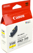 Tusz Canon PFI-5100Y Yellow do drukarek (Oryginaly) [14.4ml]
