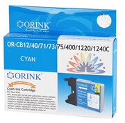 Tusz CB1240C-OR Cyan do drukarek Brother (Zamiennik Brother LC1240C) [12ml]