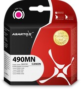 Tusz AS-C490MN Magenta do drukarek Canon (Zamiennik Canon GI-490M) [70ml]