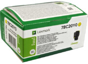 Toner Lexmark 78C20Y0 Yellow do drukarek (Oryginalny) [1.4k]