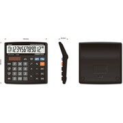 Vector kalkulator biurowy VC-500VIII | biurowy | 12 miejsc | Metalowy-szary