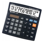 Eleven kalkulator biurowy 12-pozycyjny czarny CT555N