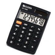 Eleven kalkulator kieszonkowy 8-pozycyjny czarny SLD100NR