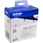 Taśma Brother ciągła papierowa biała, rozmiar 12mm x 30,48m