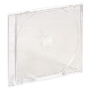Pudełko na CD | Slim Case | 1 szt.| Machine Grade Clear | 5,2mm