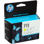 Tusz HP 711 / CZ136A Yellow do drukarek (Oryginalny) 3-Pack [3x29 ml]