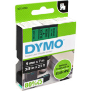 Dymo taśma do drukarek etykiet, D1 40919 czarny/zielony 7m/9mm