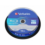 Płayty Verbatim BluRay BD-R DL - 50GB - 10szt.