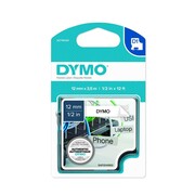 Dymo taĹ?ma do drukarek etykiet, D1 16957 czarny/biaĹ?y 3,5m/12mm nylonowa
