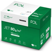 Papier ksero POLjet 166 CIE | A4 | 80g | 500 arkuszy | Klasa A - KARTON (5ryz)