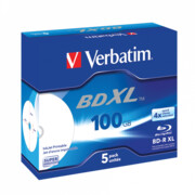 Verbatim BluRay BD-R XL | 100 GB | x4 | 5 szt.| do nadruku