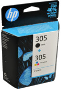 Zestaw tuszy HP 305 / 6ZD17AE Czarny + Kolor (Oryginalny)