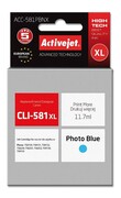 Tusz ACC-581PBNX Photo Blue do drukarek Canon (Zamiennik Canon CLI-581PBXL) [11.7ml]