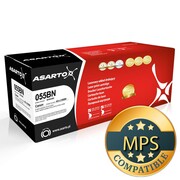 Toner AS-LC55BN Czarny do drukarek Canon (Zamiennik Canon 055 / 3016C002) [2.3k] - Z CHIPEM !!!