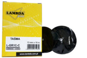 Taśma L-GR1C-C/2 Czerwono-Czarna do maszyny do pisania (Zamiennik) [13mm x 10m] - DUŻA