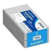 Tusz Epson SJIC22P(C) Cyan do drukarek (Oryginalny) [32.5ml]