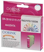 Tusz CB970/1000/10M-OR Magenta do drukarek Brother (Zamiennik Brother LC970M / LC1000M) [15ml]