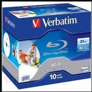Verbatim BluRay BD-R | 25 GB | x6 | 10 szt.| Do nadruku
