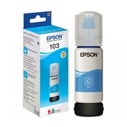 Tusz Epson ET103 Cyan do drukarek (Oryginalny) [65ml]