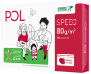 Papier ksero POLspeed 153 CIE | A4 | 80g | 500 arkuszy | Klasa C - 1 RYZA