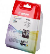 CANON Tusz PG-510/CL-511 2970B010, Zestaw Bk+Kolor, PG-510+CL-511 - zdjęcie 1