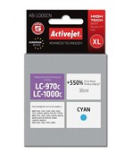 ActiveJet AB-1000C tusz cyan do drukarki Brother (zamiennik LC1000C, LC970C) - zdjęcie 1