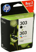 Zestaw tuszy HP 303 / 3YM92AE Czarny + Kolor do drukarek (Oryginalny)