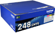Zestaw tonerów Brother TN248VAL CMYK do drukarek (Oryginalny) [4x1k] - 4szt.