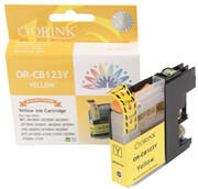 BROTHER Tusz Żółty LC123Y - zamiennik - zdjęcie 2
