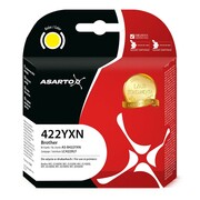 Tusz Asarto do Brother 422YXN | LC422XLY | 1500 str. | 19ml | yellow